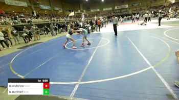 95 lbs Consi Of 4 - Breadyn Anderson, Western Colorado WC vs Bradley Barnhart, Black Fox Wrestling Academy