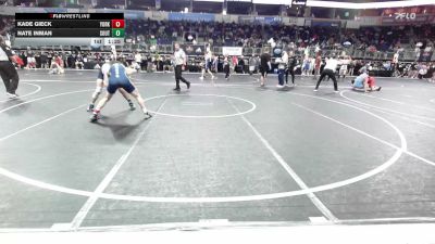 133 lbs Semifinal - Kade Gieck, York WC vs Nate Inman, Southmoore Sabercats