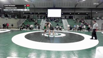 215 lbs Cons. Round 3 - Jeremiah Glass, Cardinal Gibbons vs Chris McKenna, St. Mark`s