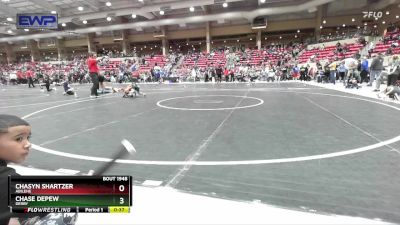 40 lbs Cons. Semi - Chase Depew, Derby vs Chasyn Shartzer, Abilene