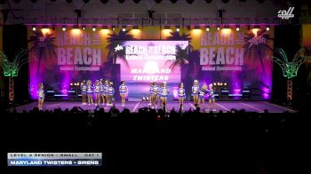 Maryland Twisters - Sirens [2026 L4 Senior - Small Day 1] 2026 ACDA Reach the Beach Grand Nationals DI/Worlds