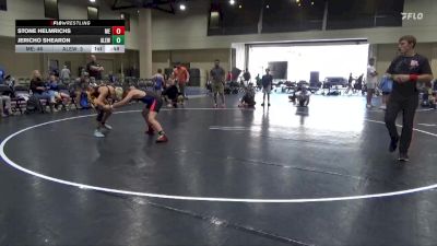 110 lbs Round 1 (6 Team) - Stone Helmrichs, Moyer Elite vs Jericho Shearon, Alabama Elite Red