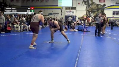 285 lbs Semifinal - Henry Mohr, Waukee Northwest vs Gable Eddy, Independence