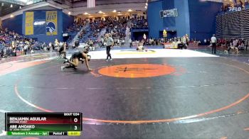 138 lbs Cons. Round 2 - Abe Amoako, St John Vianney vs Benjamin Aguilar, Brooke Point