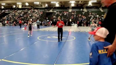 100 lbs 7th Place Match - Weston Green, Norton Wrestling Club vs Dillon Brabec, Howells-Dodge Consolidated