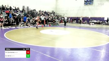 165 lbs Round Of 16 - Nathan Quinones, Bergenfield vs Genti Idrizi, Bergen Catholic