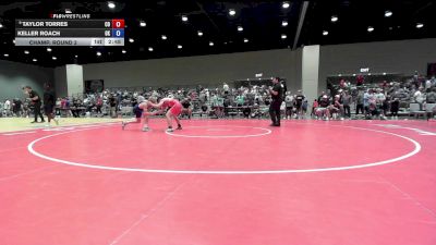 138 lbs Champ. Round 2 - Taylor Torres, CO vs Keller Roach, OK
