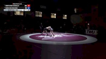 160 lbs 1st Place Match - Lene McCrackin, Simon Fraser University vs Gretchen Donally, Colorado Mesa University