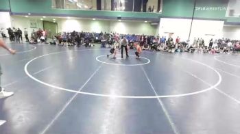 60 lbs Quarterfinal - Clace Hanlon, NV vs Byron Rice, PA