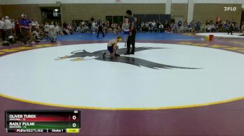 65 lbs Placement (4 Team) - Radly Pulak, Brainerd vs Oliver Turek, Waconia