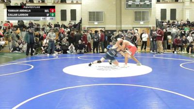 150 lbs Consi Of 16 #2 - Yamaan Abdalla, North Attleborough vs Callan Larson, Bristol-Plymouth