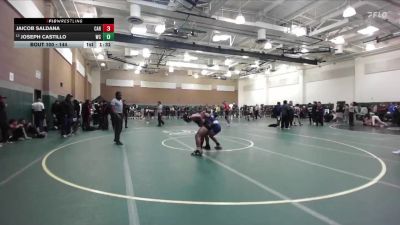 144 lbs Champ. Round 2 - Joseph Castillo, West Covina vs Jaicob Saldana, Carter