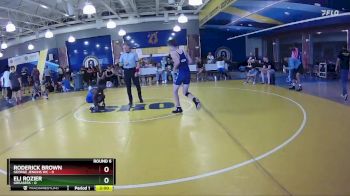 113 lbs Round 6 (8 Team) - Eli Rozier, Greasers vs Roderick Brown, George Jenkins WC