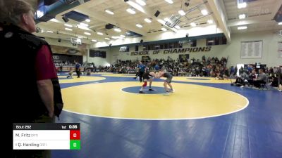 141 lbs Consi Of 32 #2 - Mikey Fritz, Orting (WA) vs Quentin Harding, Orting (WA)