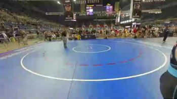 145 lbs Consi Of 16 #1 - Mike Baker, Iowa vs Boede Gibson, Texas