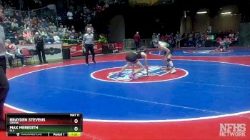 5A-113 lbs Semifinal - Brayden Stevens, Coffee vs Max Meredith, Ola