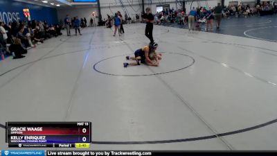 103 lbs Cons. Round 3 - Kelly Enriquez, Wisconsin Stevens Point vs Gracie Waage, Simpson