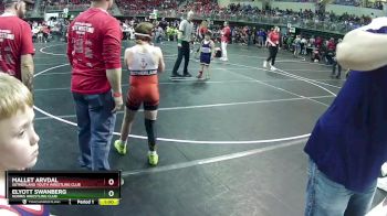 95 lbs Champ. Round 1 - Elyott Swanberg, Norris Wrestling Club vs Mallet Arvdal, Sutherland Youth Wrestling Club