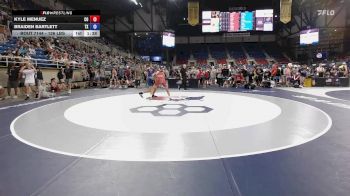 126 lbs Champ. Rd Of 32 - Kyle Menuez, CO vs Braiden Bartlett, TX