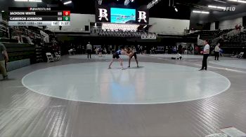 184 lbs Semifinal - Jackson White, Northeastern Oklahoma vs Cameron Johnson, Central Oklahoma