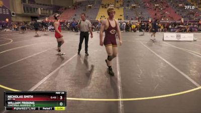 197 lbs Finals (8 Team) - William Freking, Concordia-Moorhead vs Nicholas Smith, RIT