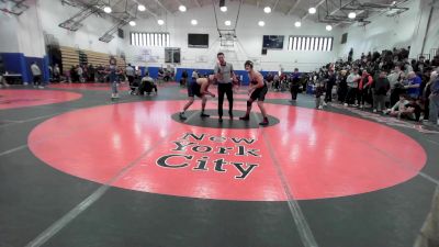 190 lbs Round Of 16 - Jayden Kiell, Tottenville-PSAL vs Kevin Hernandez, Long Island City-PSAL