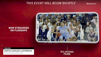 Pepperdine vs. Coastal Carolina - 2021 College Basketball Invitational