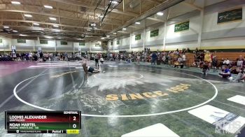 145 lbs Semifinal - Loomis Alexander, Unattached vs Noah Martel, MATPAC Wrestling - ND