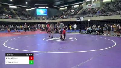 105 lbs Consi Of 8 #2 - Keaghan Hewitt, Manchester, PA vs Jackson Fearon, Middletown, NJ