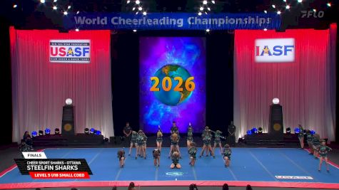 Cheer Sport Sharks - Ottawa - Steelfin Sharks [2026 L5 U18 Small Coed Finals] 2026 The Cheerleading Worlds