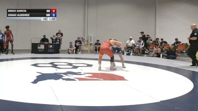 65 kg Cons. Rd Of 64 - Diego Garcia, NM Bad Boyz vs Jonah Albidrez, Gold Rush Wrestling