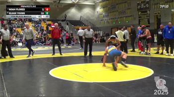 116 lbs 7th Place Match - Noah Flores, Team Selma vs Elijah Young, Clark