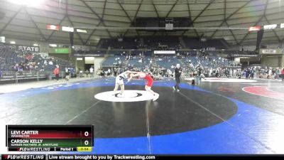 120 lbs Cons. Round 4 - Levi Carter, Washington vs Carson Kelly, Sumner Panthers Jr. Wrestling