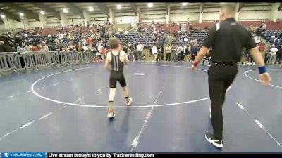 71 lbs Round 2 - Caleb Heyder, Sanderson Wrestling Academy vs Riggs Pay, JWC