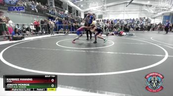 80 lbs Round 4 - Jordyn Monroe, Topeka Blue Thunder vs Kambree Manning, Maize