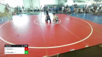 138 lbs Consi Of 8 #2 - Sebastian Macedo, Cali Warriors vs Nathaniel Gonzalez, Chino WC