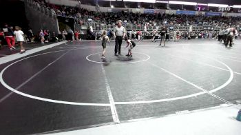 55 lbs Rr Rnd 2 - Korie Sandstrom, Richmond Youth WC vs Mila Beasley, King Select Wr Ac