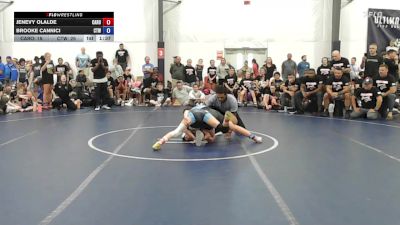 46 lbs Rr Rnd 3 - Jenevy Olalde, Carolina Gold vs Brooke Cannici, Cordoba Trained - W