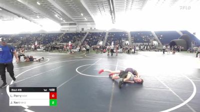 120 lbs Round Of 16 - Landon Parry, War Wc vs Josiah Neri, NM Bad Boyz