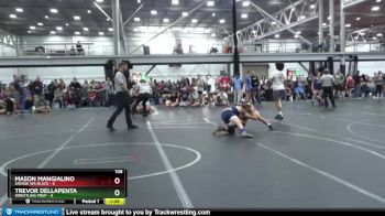 106 lbs Round 4 (6 Team) - Mason Mangialino, Savage WA Black vs Trevor DellaPenta, Wrestling Prep