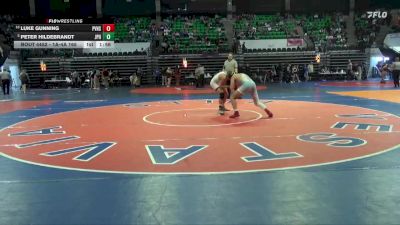 1A-4A 165 5th Place Match - Peter Hildebrandt, St. John Paul II vs Luke Gunning, Pleasant Valley