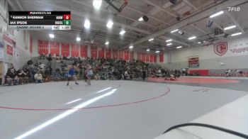 215 lbs Champ. Round 2 - Jax Ipson, Fruita Monument vs Kannon Sherman, Norwood