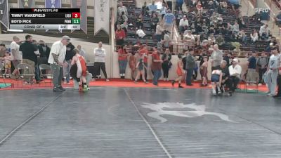 75_B lbs Consi Of 4 - Talan Hartig, Chartiers-Houston vs Wylee Ditzler, Wilkes Barre