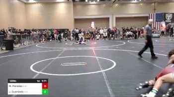 130 lbs Round Of 64 - Miguel Paredes, DUB Wrestling vs JoJo Guardado, Legion WC