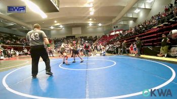 80-84 lbs Semifinal - Isaiah Wilson, Heat vs Natalie LeGrand, Sperry Wrestling Club