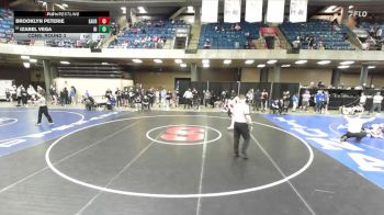 130 lbs Cons. Round 3 - Izabel Vega, Rock Island vs Brooklyn Peterie, Richmond Burton