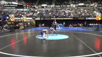 133 lbs Prelim - Marvin Armistead, Coast Guard vs Connor Fiser, Loras