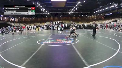 138 lbs Cons. Round 2 - Noah Cates, Woodland, Cartersville vs Calvin Grover, Carolina Forest