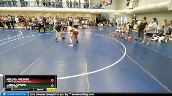 138 lbs Cons. Round 5 - Keagan Weaver, Champions Wrestling Club vs Cahill Simons, Spanish Fork