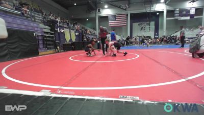 80-84 lbs Rr Rnd 4 - Talon McCarthy, Warhorse Wrestling Club vs Bryce Harlin, Muskogee Rougher Youth Wrestling